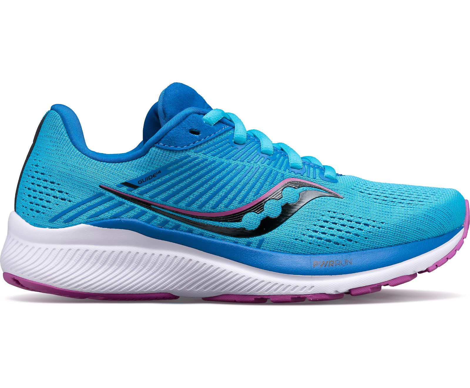 Saucony Guide 14 Women's Running Shoes Blue | Canada 141AHKP